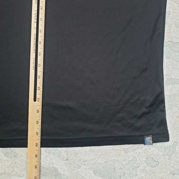 Vintage Hawk Shirt Mens XL Black Y2K Pullover Long Sleeve Skateboarding Raglan - Picture 8 of 10